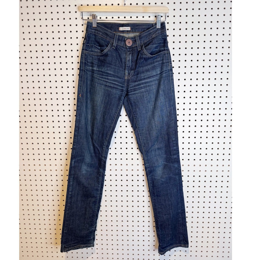 Imogene + Willie | Vintage‎ Dark Wash Straight Leg Jeans 100% Cotton Size 24
